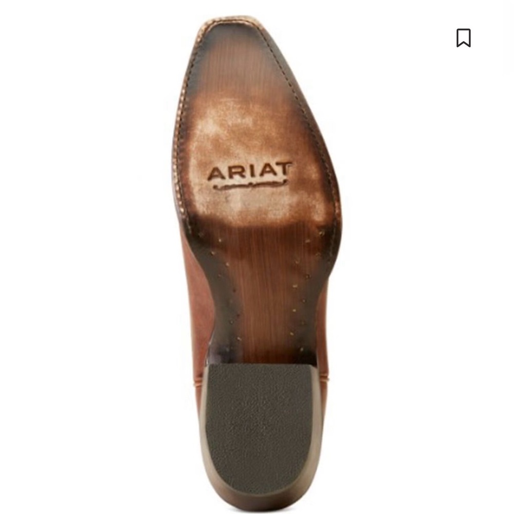 ARIAT MEN'S UPTOWN WHISKEY BARREL WESTERN BOOTS - SNIP TOE - Picture 4 of 11